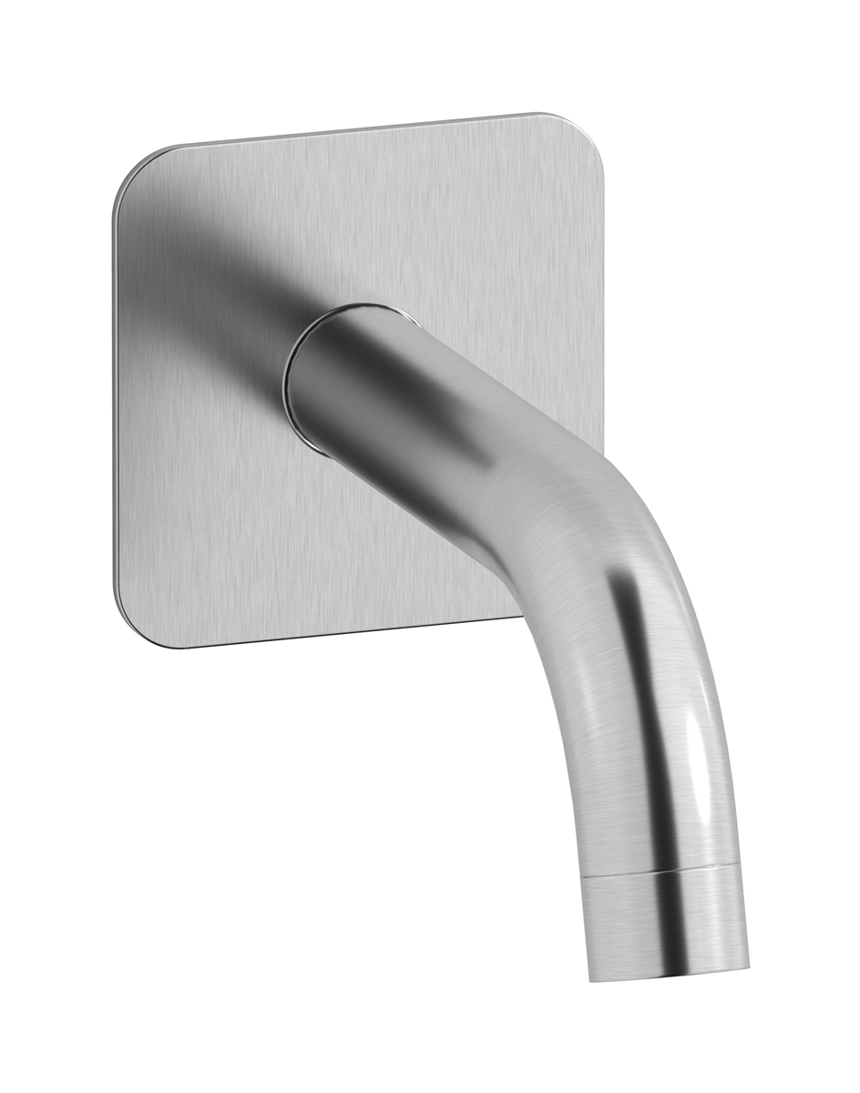 Настенный излив WE ARE IB id320ss_22 Brushed Nickel Industria