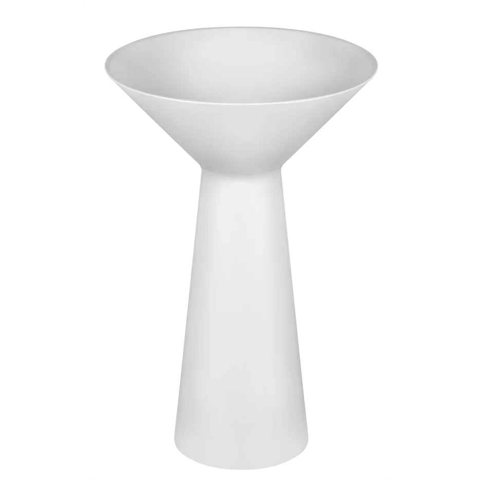 Умывальник 45911 521 Gessi Cono ХРУСТАЛЬНОЕ РАСТЕНИЕ МАТОВО - БЕЛОГО ЦВЕТА 45911521