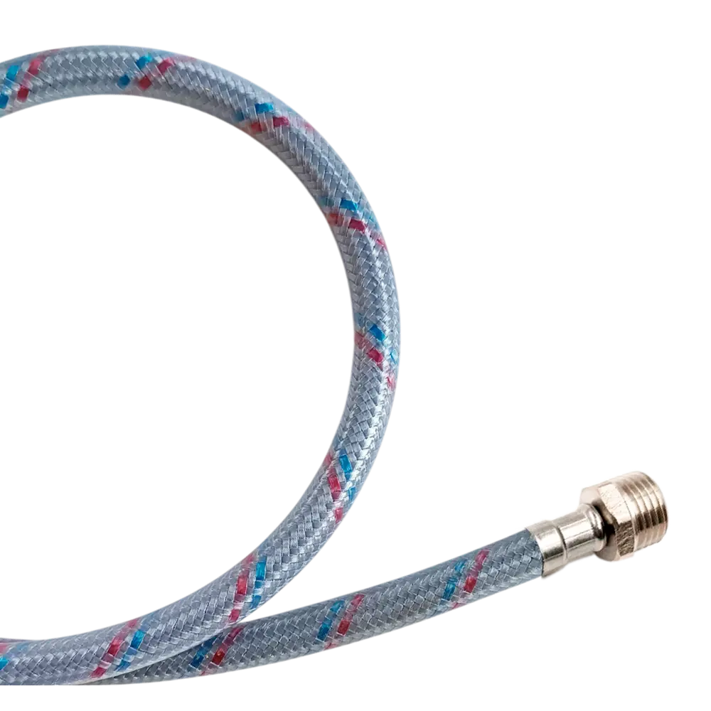 Гибкая подводка для воды Vaxt 1/2" гайка-штуцер 120 см STLM-2113297 - Вид №1