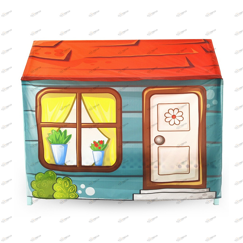 Накидка для кровати-домика Svogen игровая "Морской бриз" БЕЛЬМАРКО  00-3873200 Голубой Santreyd 