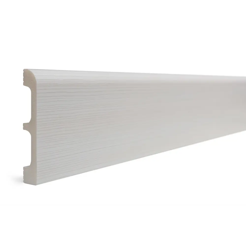 Молдинг настенный полистирол ударопрочный Decor-Dizayn 706-75 капучино 80x13x2400 мм 85473611 STLM-2175250 