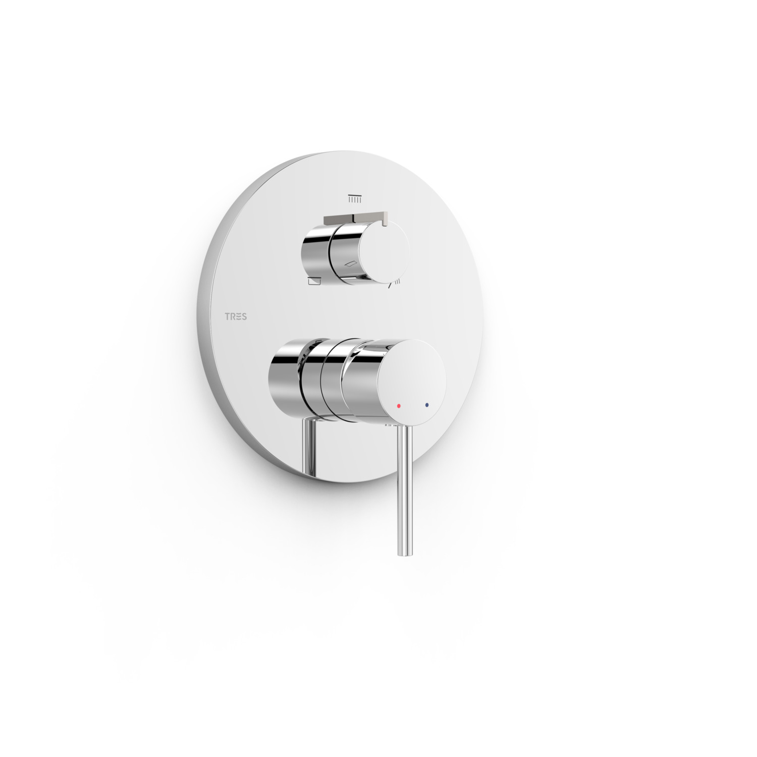 Видимая часть RAPID-BOX для скрытого 3-ходового Rapid-box-26227310 TRES