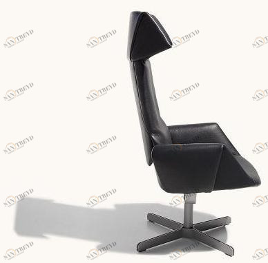 de Sede Кожаное кресло с 4 спицами и подлокотниками Ds-343 sun-id-1463469