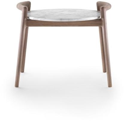 Flexform Круглый деревянный журнальный столик с мраморной столешницей sun-id-1346917 - Вид №5