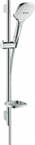 26622400 Raindance Select E Душевой набор 120 3jet EcoSmart 9 л / мин со штангой 65 см и мыльницей Hansgrohe