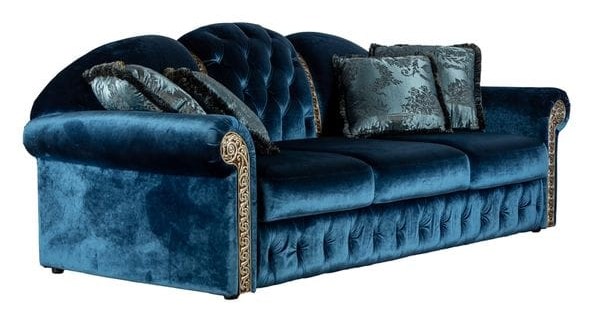 Диван Tesoro прямой темно-синий UNICO ДИЗАЙНЕРСКИЕ 249015 Синий  - Вид №1