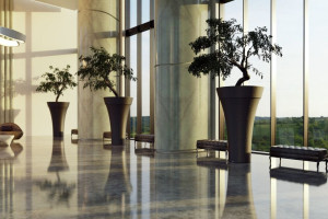 Стеклопластик высокий плантатор