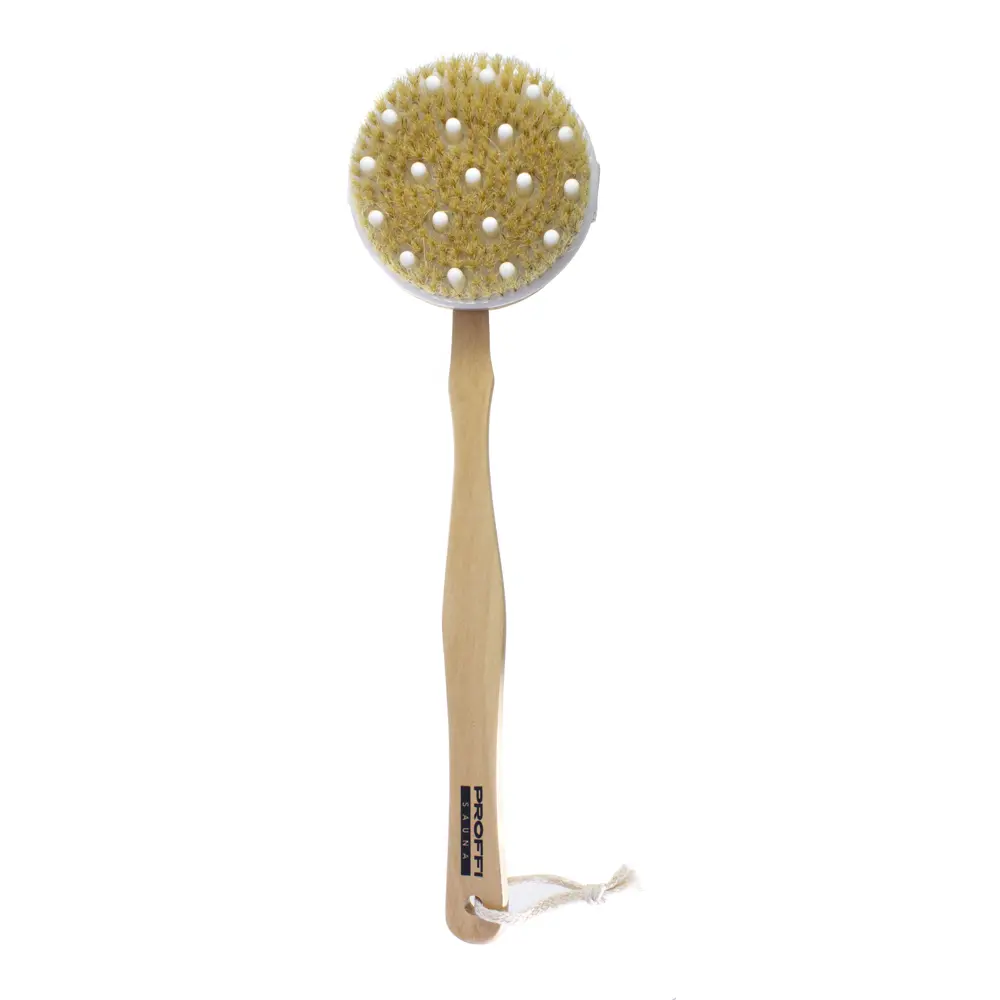 Щётка массажная натуральная щетина PROFFI SAUNA STLM-2190075 - Вид №5