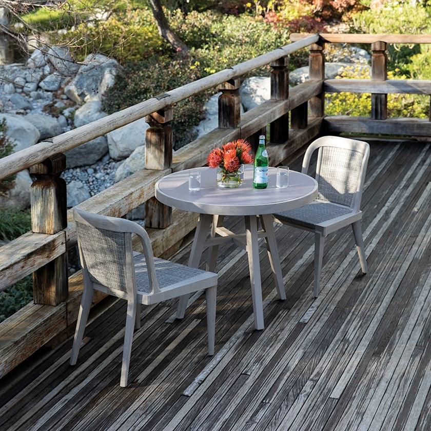 JANUS et Cie Садовое кресло из тика и янусфайбера® Rock garden sun-id-1474272 - Вид №7