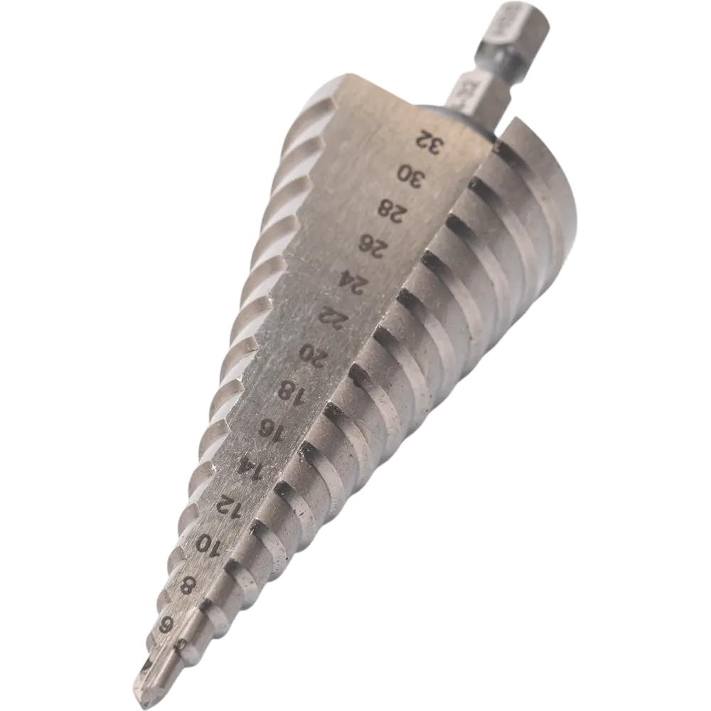 Ступенчатое сверло по металлу VIRA 4-32 мм 89377066 STLM-1574025