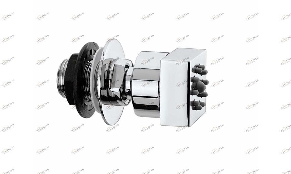 I00136 Потолочный & настенный душ Cubic Gom 34 x 34 mm - Box BOSSINI 