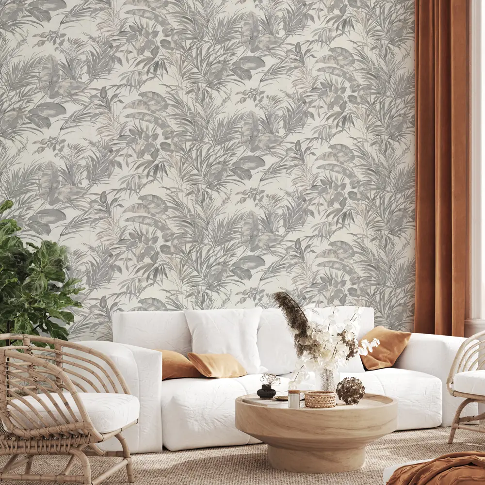 АСПЕКТ РУ Тропикана: Флизелиновые обои с тропическим узором 89375658 STLM-0829907 - Вид №3