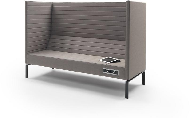 Marelli 3-х местный тканевый диван Stripes sun-id-1415852 - Вид №5