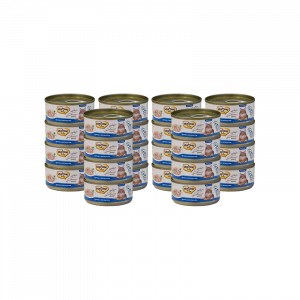 ПР0030897*24 Корм для кошек Тунец с анчоусами в нежном желе конс. 70г (упаковка - 24 шт) МНЯМС