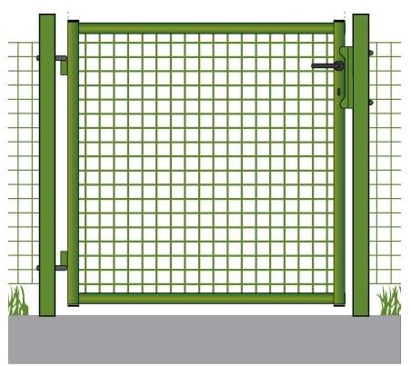 GRIGLIATI BALDASSAR Ворота в электросварной сетке sun-id-1414503 - Вид №1