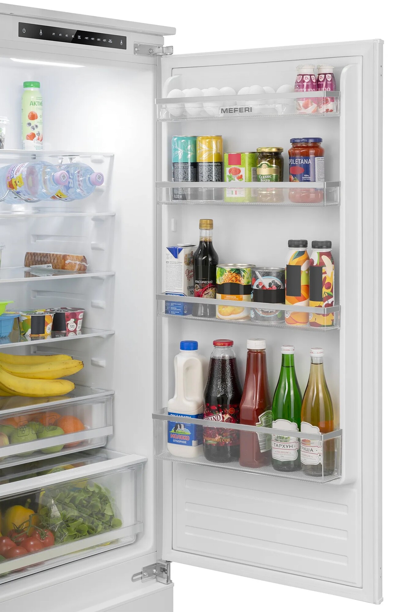 9168738 Встраиваемый холодильник Meferi MBR193 TOTAL NO FROST ULTRA STDN-0086608 - Вид №12