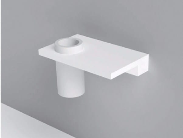 Держатель зубной щетки / полка для ванной комнаты Corian® Rexa уникальный ARCH-00063835 - Вид №1