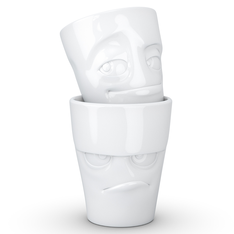 T01.27.01 Набор из 2 кружек tassen grumpy & impish 350 мл белый Tassen by FIFTYEIGHT PRODUCTS  - Вид №7