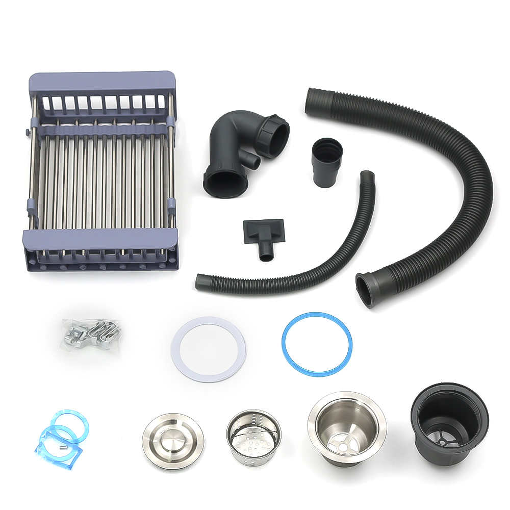 Мойка H5844 MELANA ProfLine 3,0/200 САТИН врезная прямоугольная с коландером H5844 H5844 сатин - Вид №9