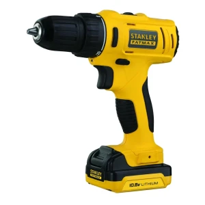Дрель-шуруповерт аккумуляторная Stanley Fatmax FMC011S2, 10.8 В Li-ion 2X1.5 Ач 18682118 STLM-2212316
