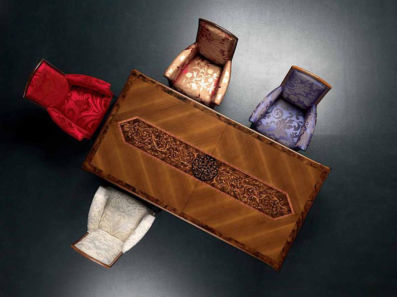 Carpanelli Раздвижной прямоугольный стол из ореха  Ta33  - Вид №3