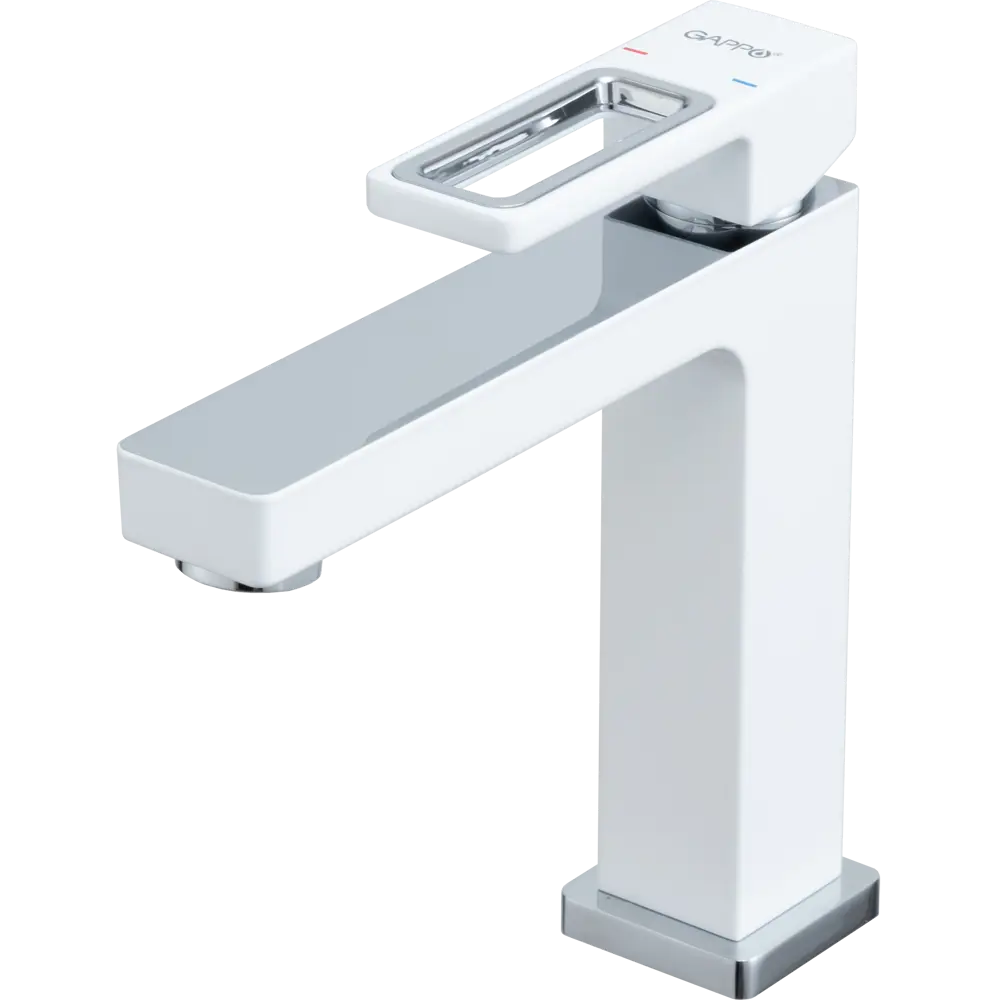 Смеситель GAPPO Eder для раковины с высоким изливом и хромированным покрытием 89359051 STLM-0985561 - Вид №1