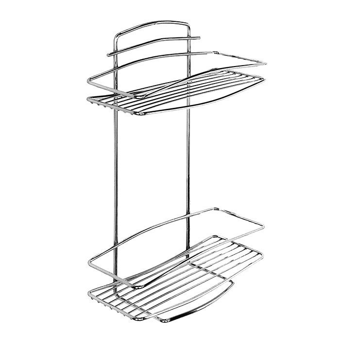 212W020M44 Полка дву*ъярусная прямая проволока стальная 12 Milardo Shelf
