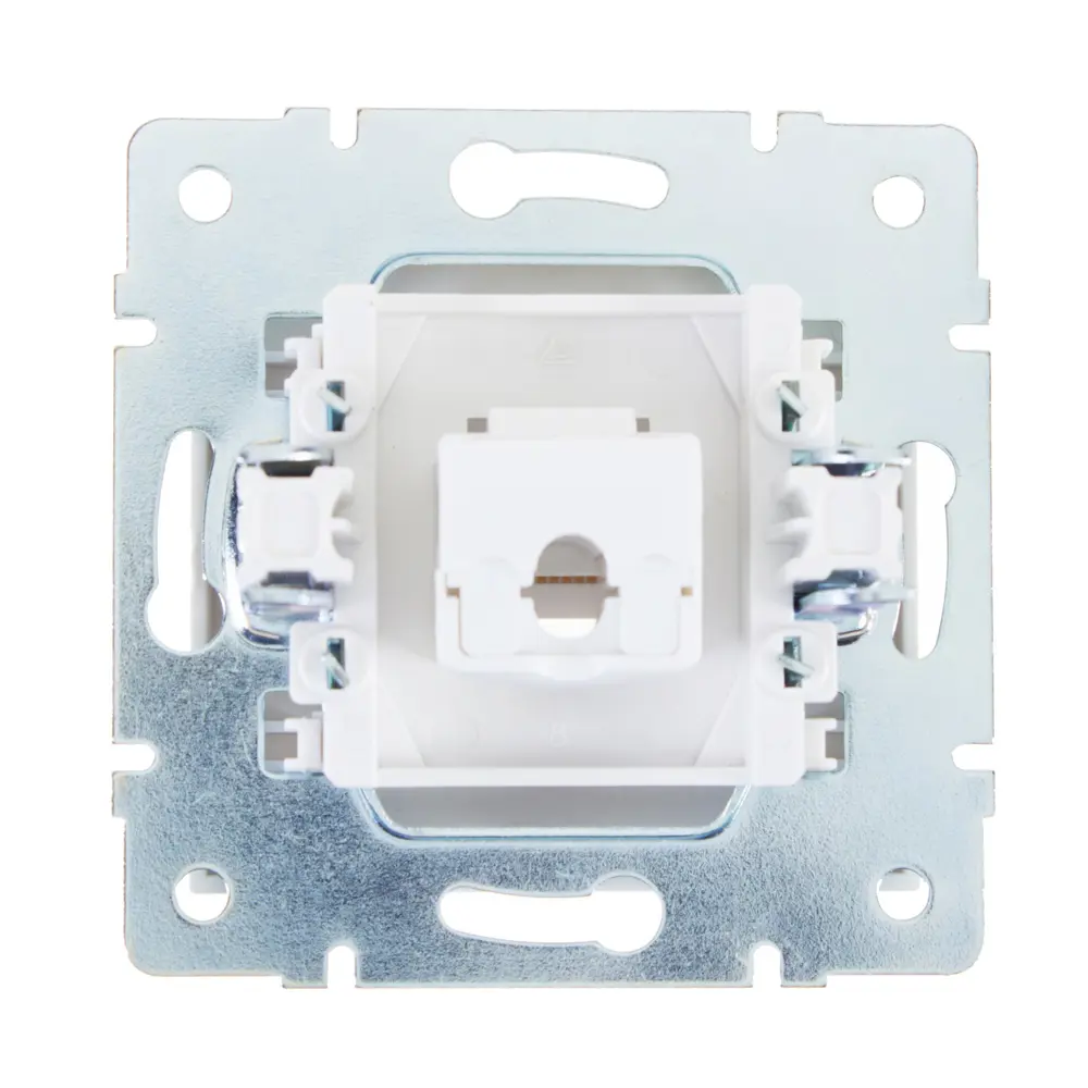 Розетка компьютерная встраиваемая Lezard Rain RJ45, цвет матовый жемчужно-белый 17754191 STLM-2133515  - Вид №2