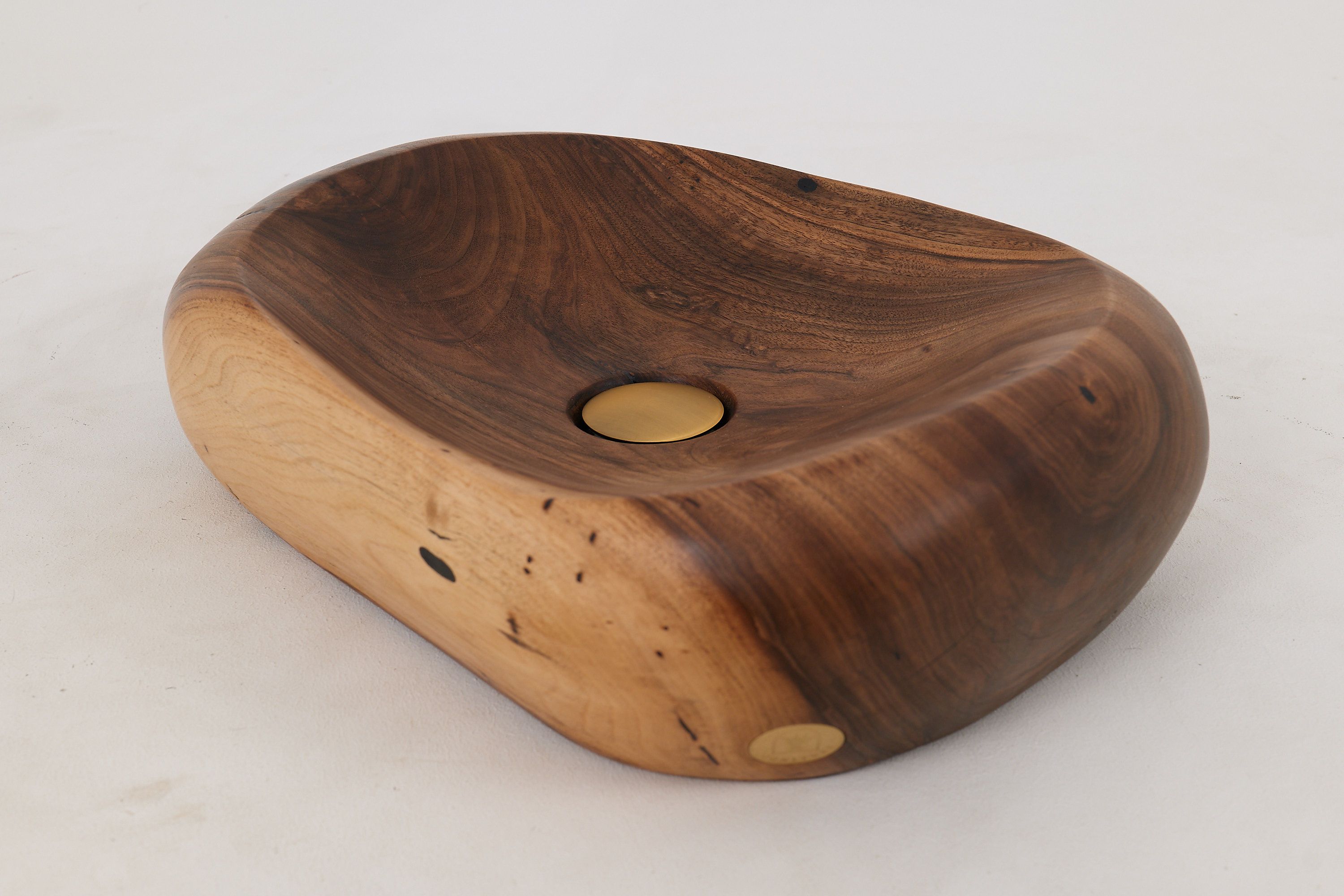 Твердая деревянная раковина / умывальник Logniture Banik ARCH-00092355 - Вид №3