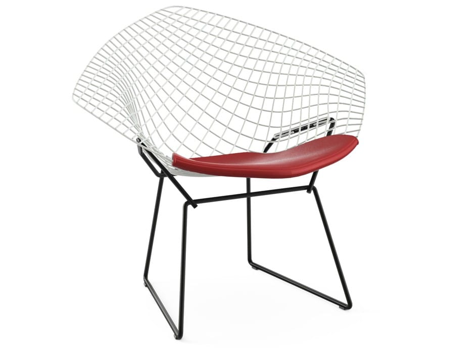 Стальное кресло с мягким сиденьем Knoll Bertoia ARCH-00010678 - Вид №6