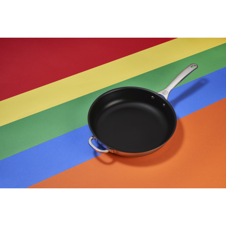 Сковорода Le Creuset с дополнительной ручкой, нержавеющая сталь, антипригарное покрытие, Ø20 см, сер 96600228000000 - Вид №2