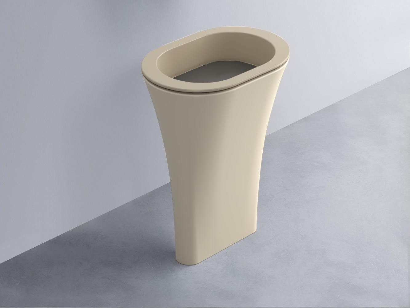 AMLA65-AV+AMPILO-FN+AMCOLO-LN Раковина Amedeo Ovale отдельностоящая cielo Enjoy + Amedeo Ceramica Cielo