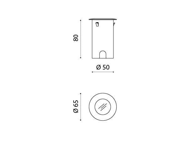 Напольная светодиодная напольная лампа из нержавеющей стали Arkoslight ARCH-00123187 - Вид №4