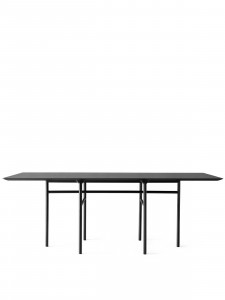 1150539 MENU Обеденный стол Snaregade, прямоугольный Черный | Черный дуб