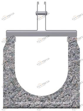 GRIDIRON GRIGLIATI Оцинкованная крышка с боковой прорезью Vibro-base sun-id-1356855