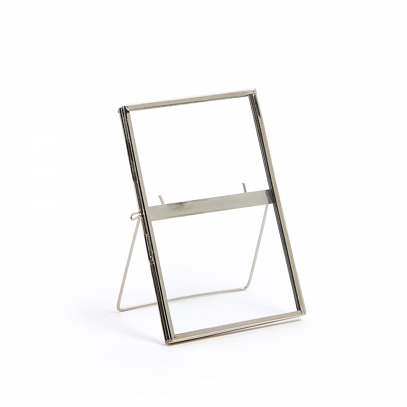 Фоторамка с подставкой 10x15 серебристая Celeron от La Forma LA FORMA CELERON 00-3865216 Золото;прозрачный;розовый  - Вид №1