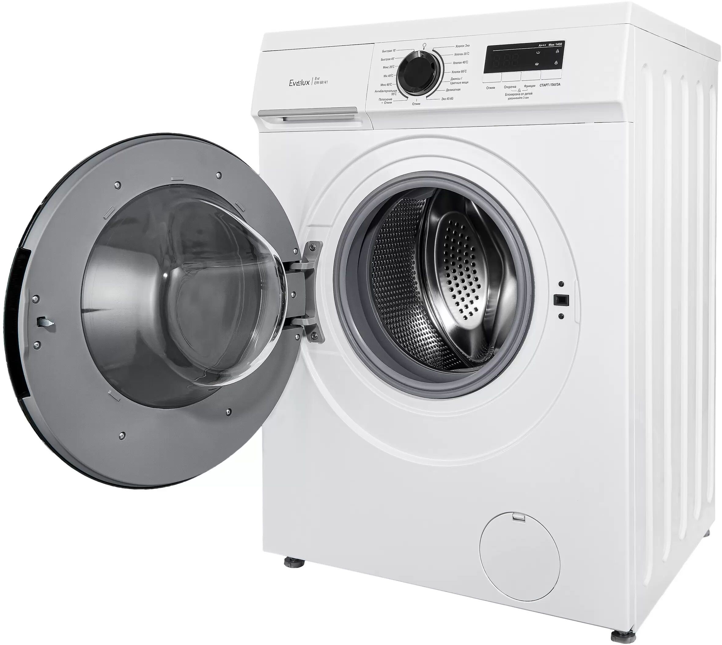 9074868 Стиральная машина Evelux EW 68141 белый STDN-0008815 - Вид №4