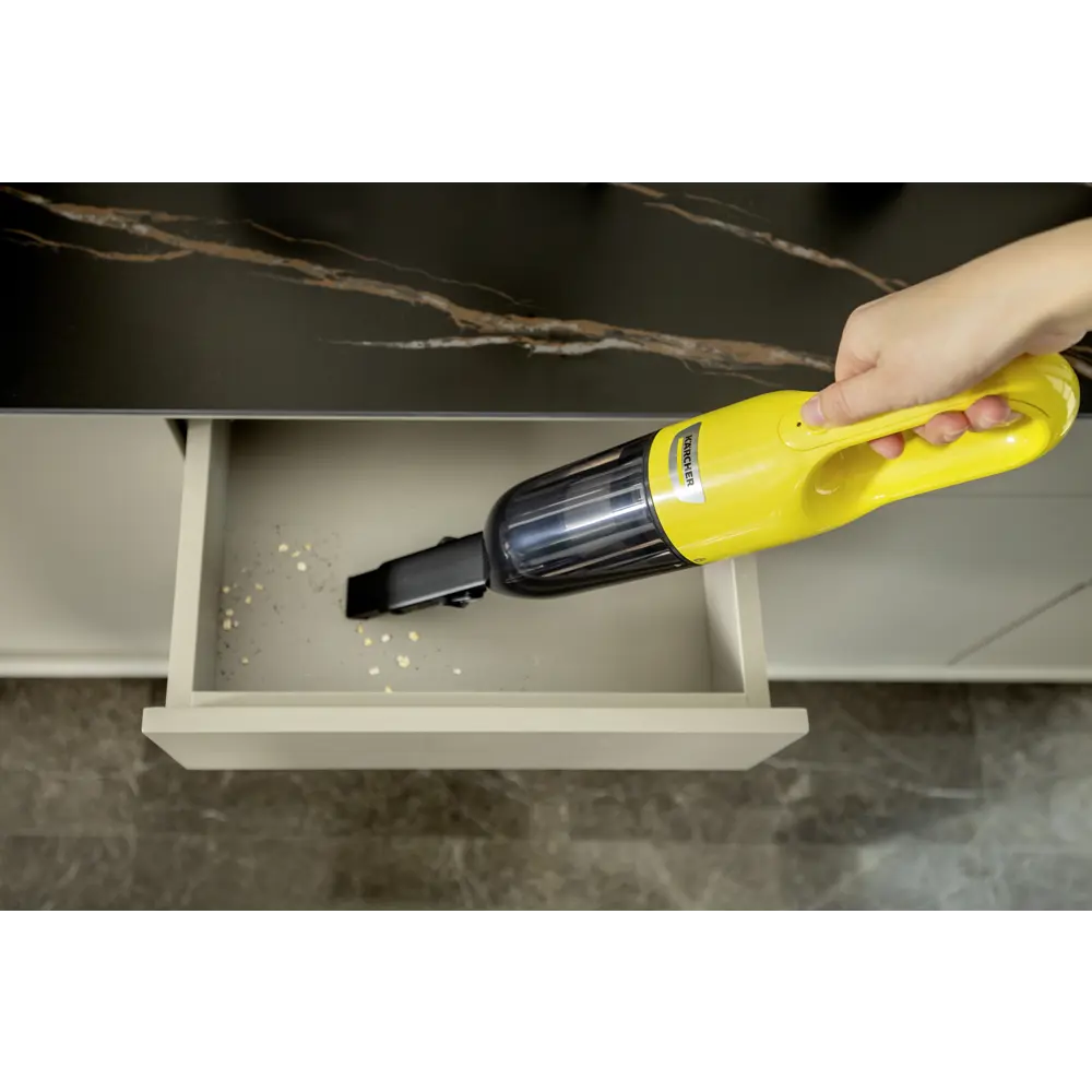 Пылесос портативный аккумуляторный Karcher CVH 2, 7.2 В Li-Ion 2 Ач, 0.15 л 84556775 STLM-2190492  - Вид №3