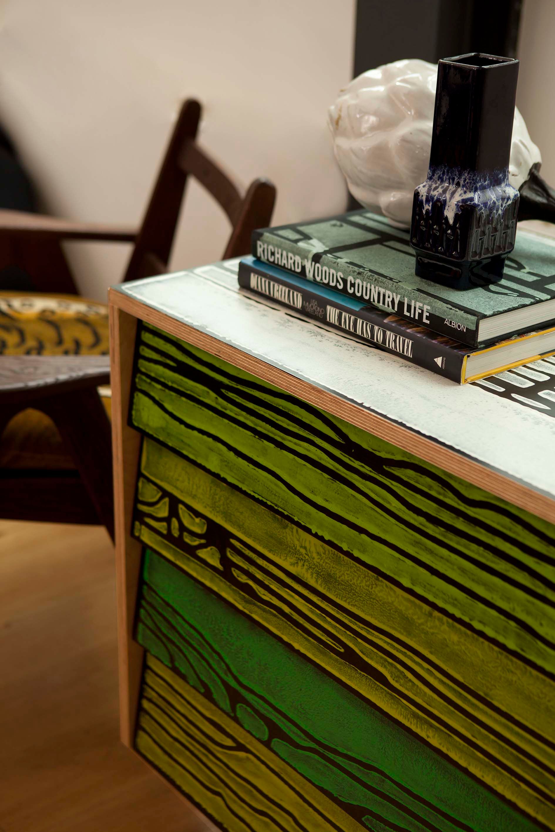 Прямоугольная фанерная тумбочка с ящиками Established&Sons Wrongwoods ARCH-00111556 - Вид №5