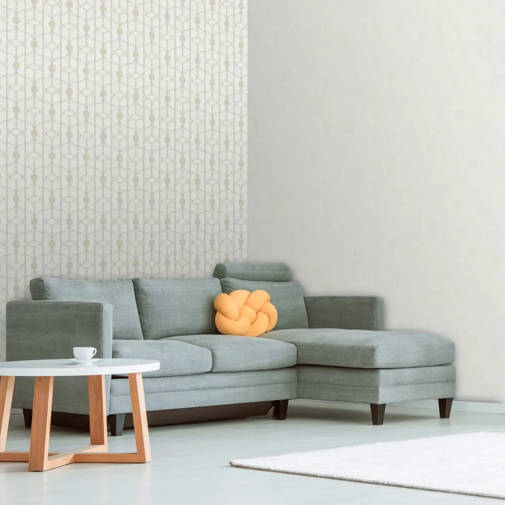 Обои флизелиновые Ornamy Coin бежевые 1.06 м OR8059-01 STLM-2133349 - Вид №3