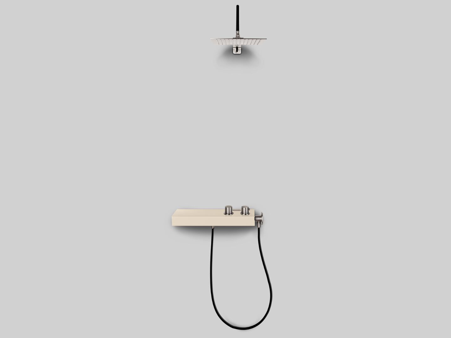 Набор для душа из нержавеющей стали с душем и ручным душем Cropelli Alyssia ARCH-00016042 - Вид №6