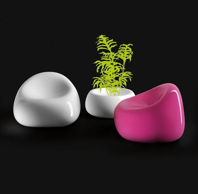 Plust Горшок садовый низкий полиэтиленовый T ball sun-id-1397728 - Вид №2