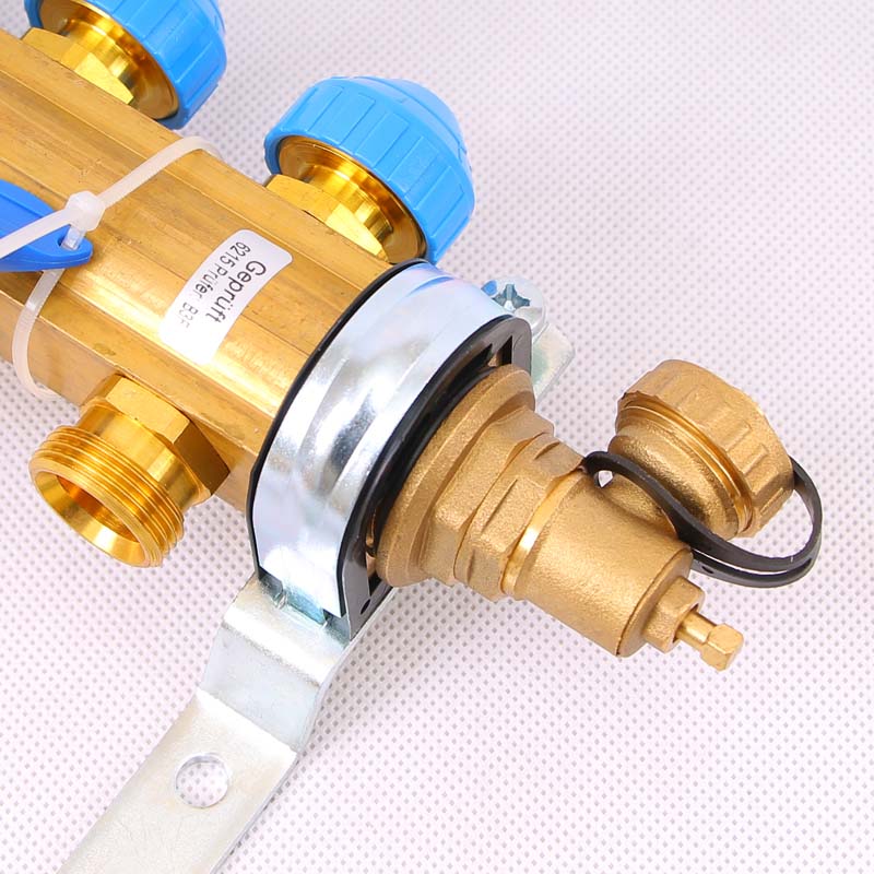 Коллекторная группа HKV/T с термостатическими вентилями и расходомерами WATTS Ind 1"x3/4"ЕК 3 выхода 10004196 - Вид №4