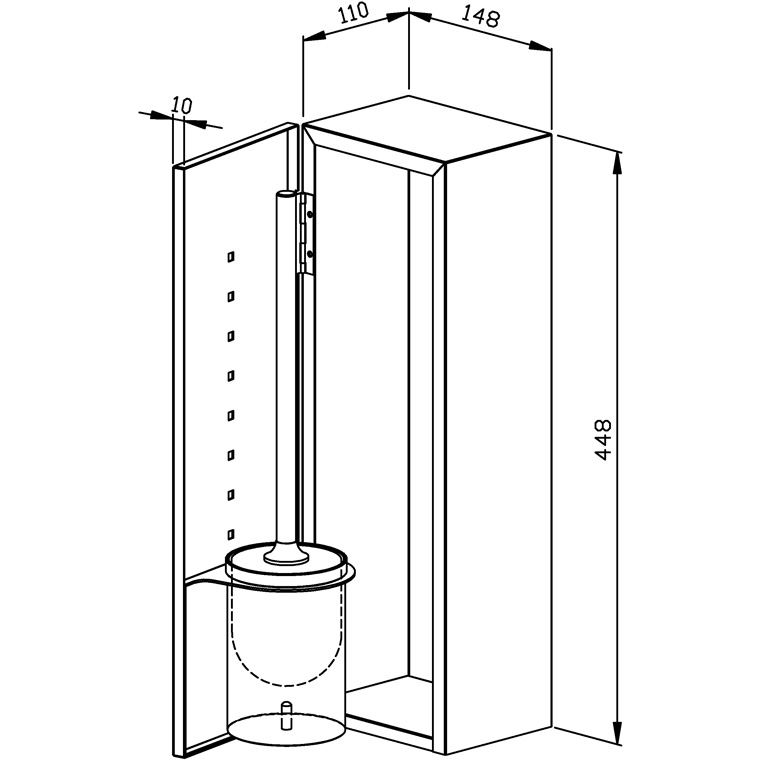 727380 Набор туалетных щеток WP162 WAGNER_EWAR A-LINE Wagner Ewar  - Вид №1