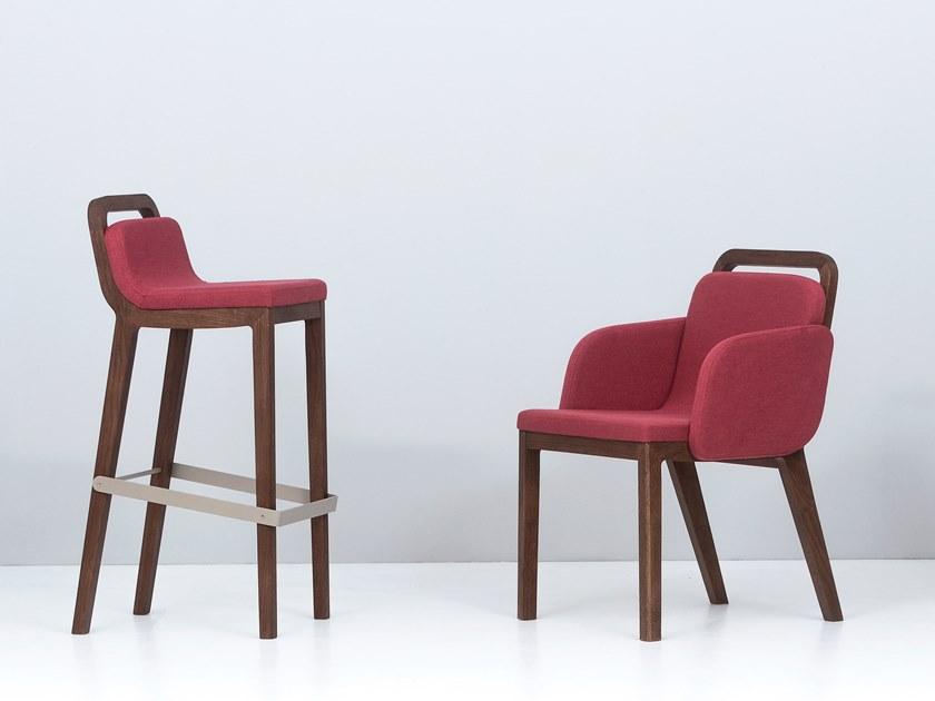 Anesis Табурет из ясеня с подставкой для ног  St12/st13  - Вид №5