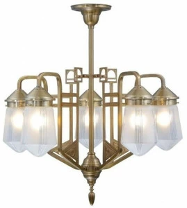 Patinas Lighting Люстра из латуни ручной работы Luzern