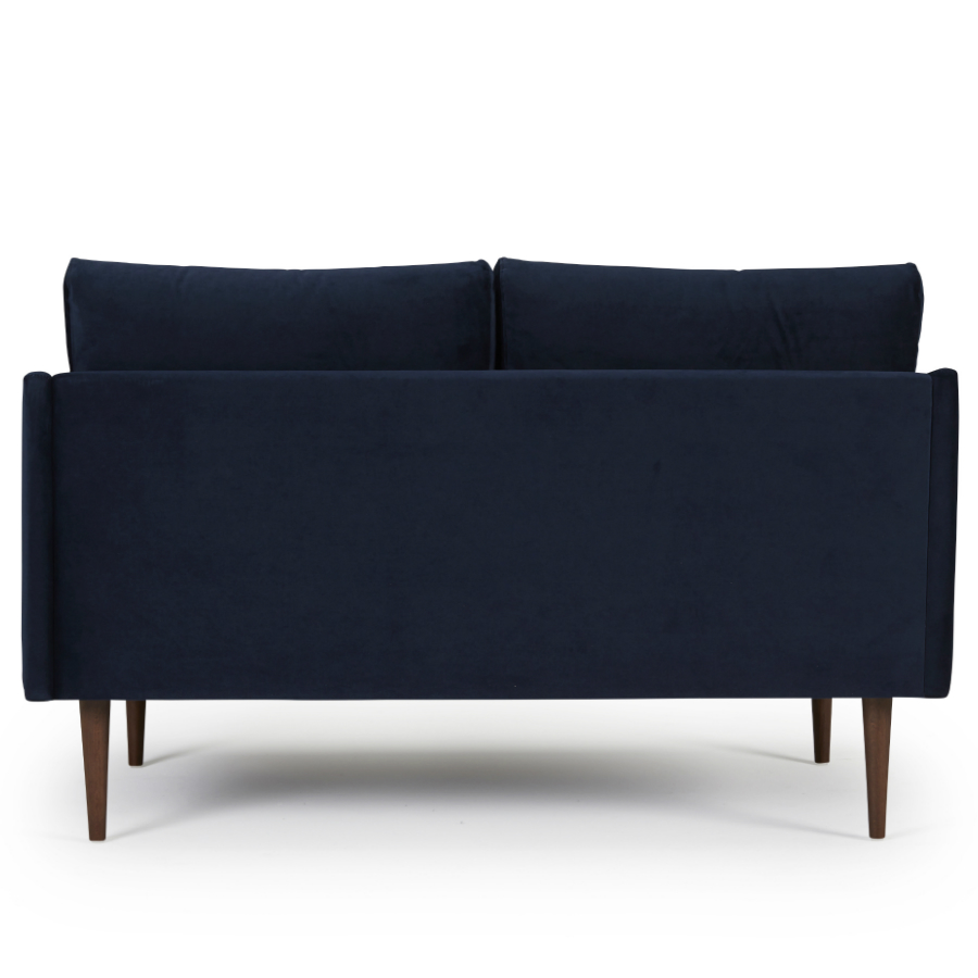 Диван двухместный Anton с ножками из дуба/грецкого ореха, темно-голубой Kragelund 3750224604 - Вид №3