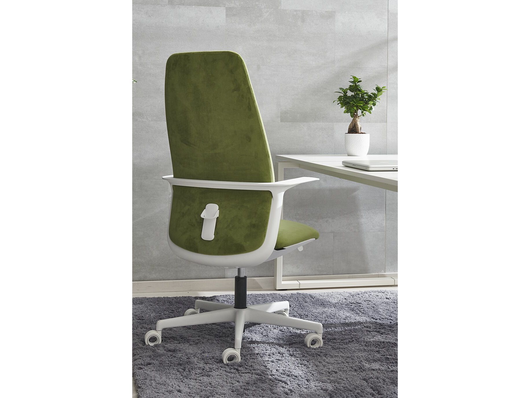 5 спиц с высокой спинкой поворотный операционный офисный стул AP Factor Queens ARCH-00118524 - Вид №2