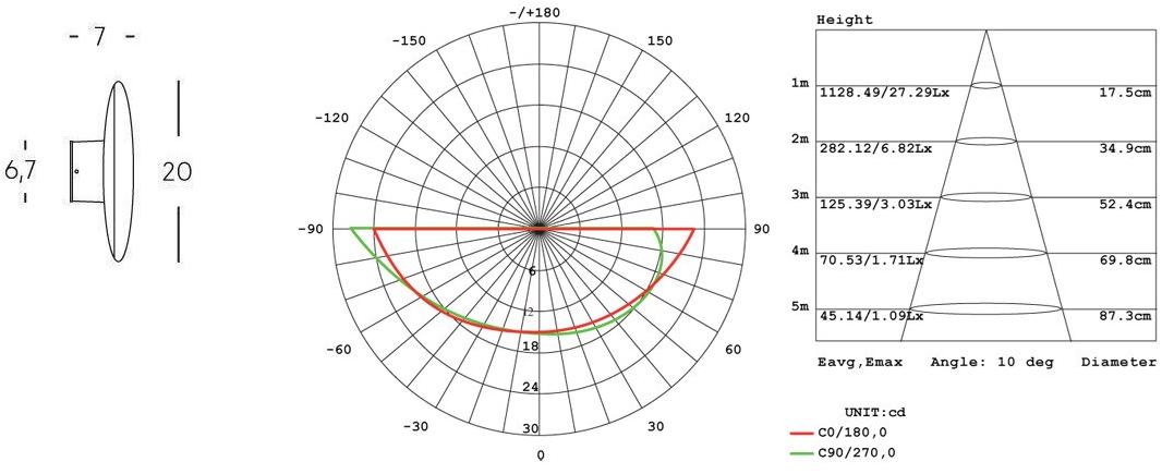 SOVIL Светодиодный настенный светильник для улицы в современном стиле из литого под давлением алюминия Head 99503/-- - Вид №4