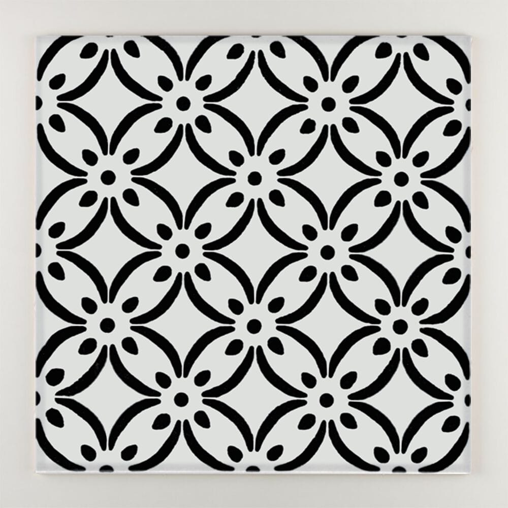 Пол / покрытие ручной работы La Riggiola черный и белый ARCH-00117597 - Вид №4